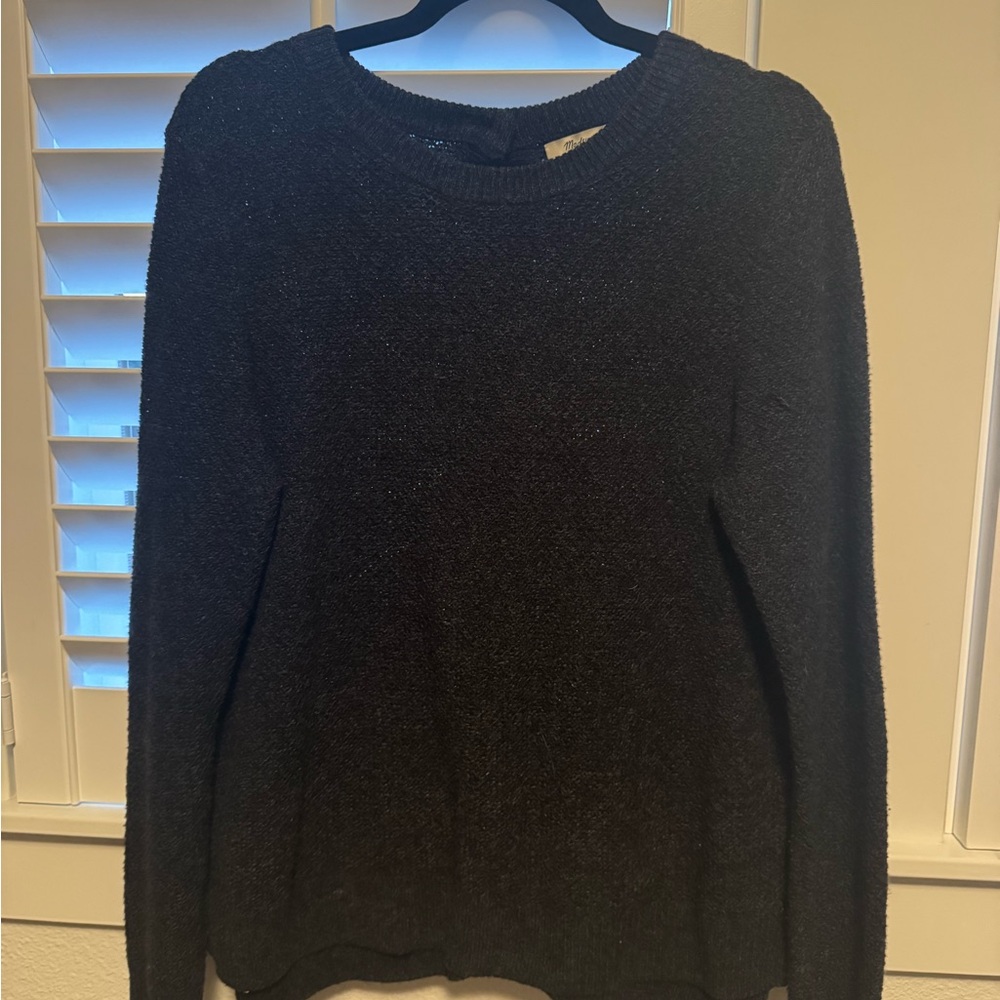Madewell Charcoal Knit Pullover